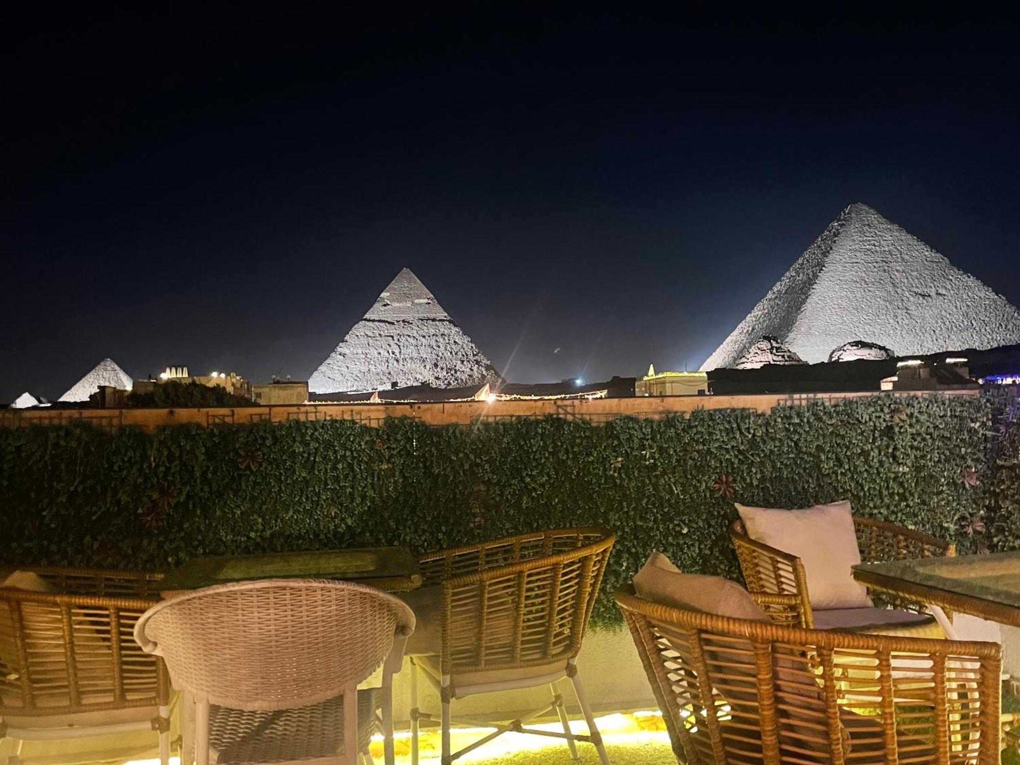 Cheops Pyramids Inn Kafrat al Jabal Exterior photo